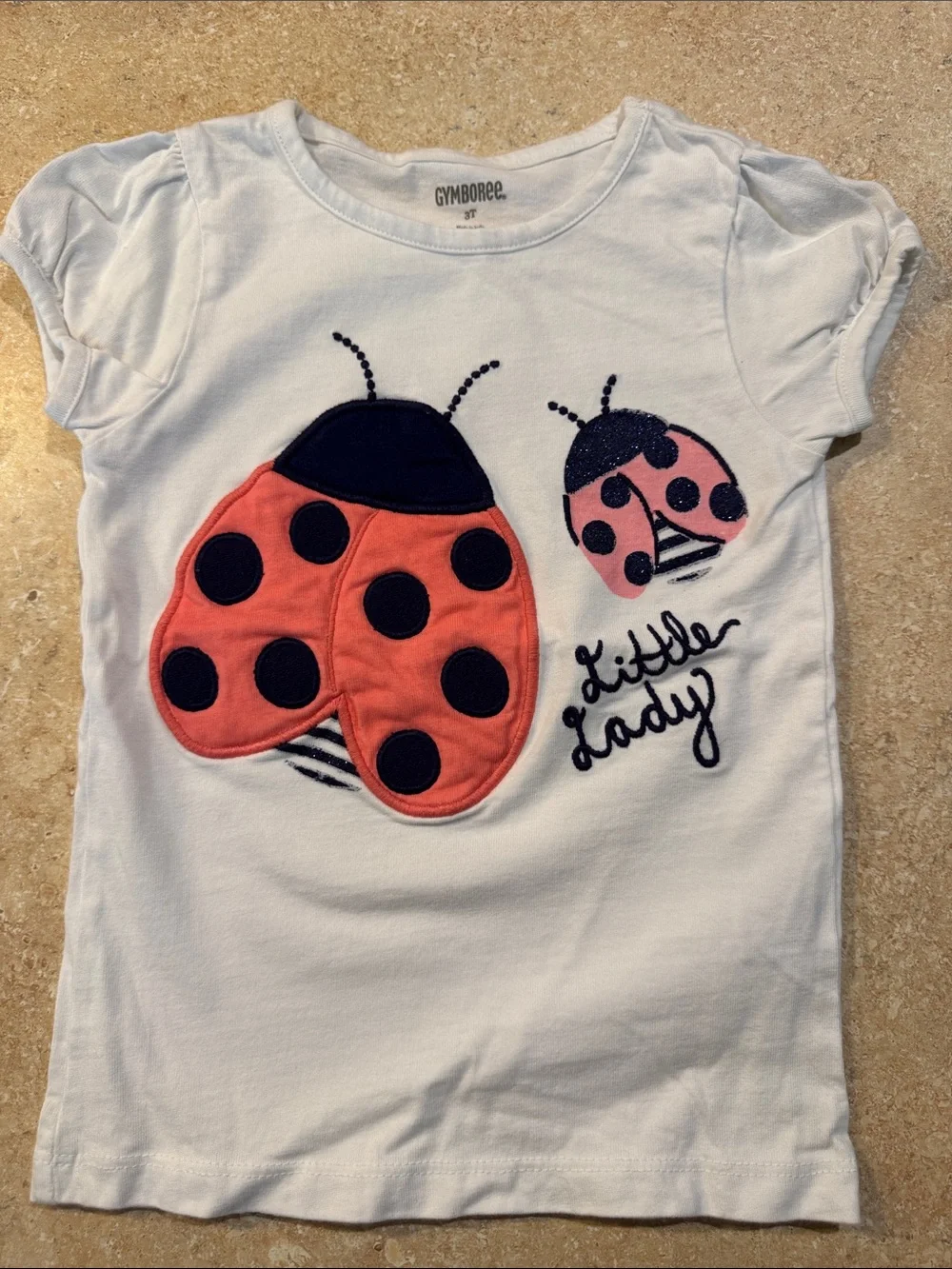 Gymboree Girls Multi-Color Short Sleeve Graphic Tees Bundle